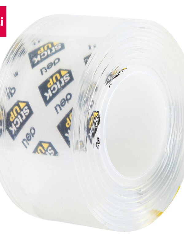 ديلي بكرة شريط لاصق وجهين 1.5 م - نانو - عرض 25.4 مم - سماكة 1 مم - شفاف EA35201